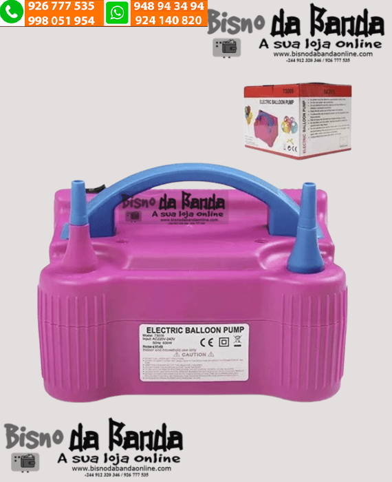 Bomba elétrica de encher balões