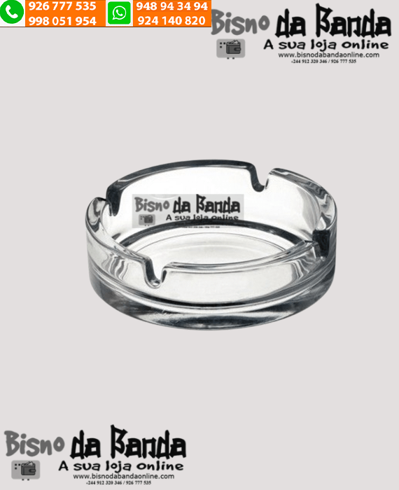 Cinzeiro De Vidro Redondo