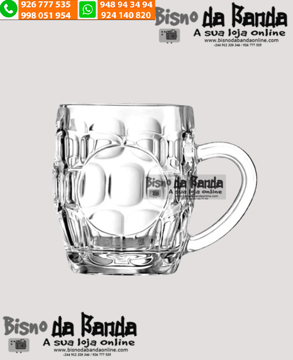 2 Canecas de Vidro 420ml