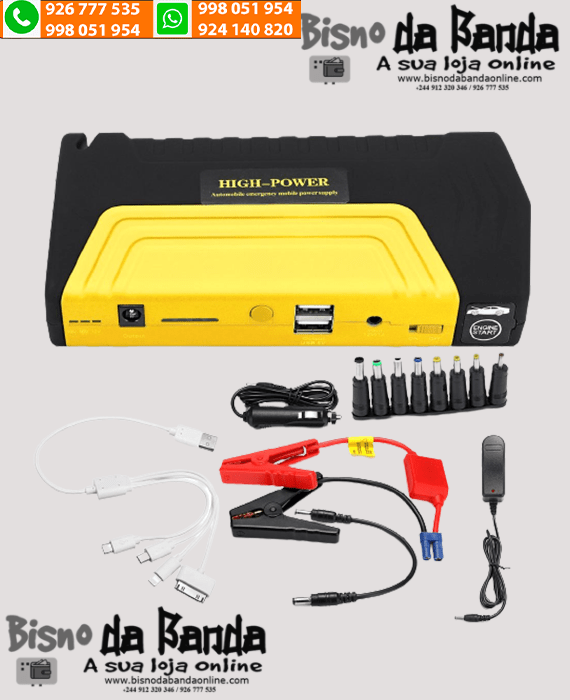 Auxiliar Partida Bateria Portátil Veicular Carro Emergência - Image 2
