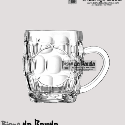 2 Canecas de Vidro 420ml