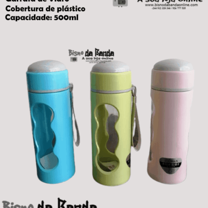 Garrafas térmica em vidro