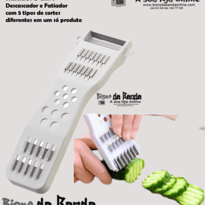 Descascador e Ralador 5 em 1
