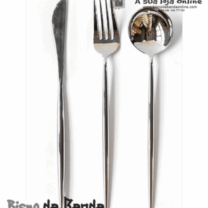 Conjunto de talheres - prata