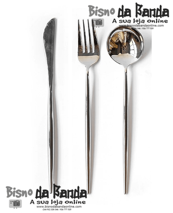 Conjunto de talheres - prata